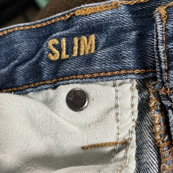 size 30x30 slim American Eagle jeans - Picture 7 of 8